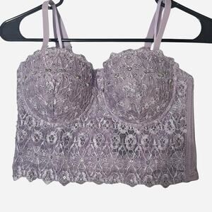 Windsor Rhinestone Corset Top in Size Small